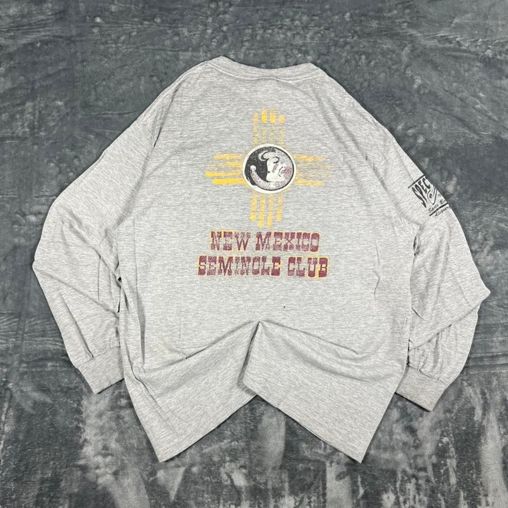 Y2K New Mexico Seminoles Long Sleeve Graphic Shirt - size large